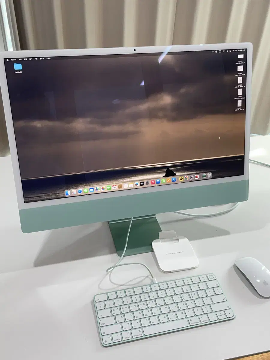 아이맥(imac) 21년형 24인치 m1 8GB SSD512GB 거의 새